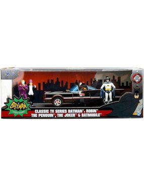 Vehículo a escala Jada Toys batmobile 1966 Batman