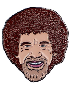 Pin Unemployed Philosophers Guild de metal Bob Ross
