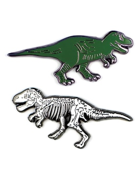 Pin Unemployed Philosophers Guild De Metal Dino: Deluxe XL