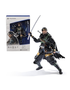 Figura De Acción Ghost Of Tsushima Jin Sakai Spin Master Articulada