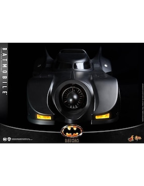Figura de colección articulada Batman Batmobile collectors Hot Toys con luz