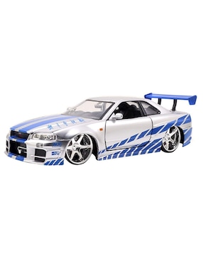 Vehículo Jada Fast & Furious Brian´s Nissan Skyline GT-R (R34)