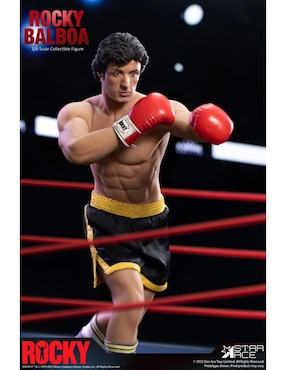 Figura de colección articulada Rocky 45th Rocky Balboa Star
