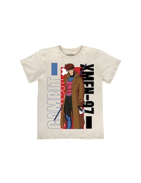 Playera Mascara De Latex X-Men Cuello Redondo Para Hombre