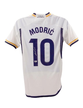 Jersey Autografiado Por Luka Modrić Club De Idolos