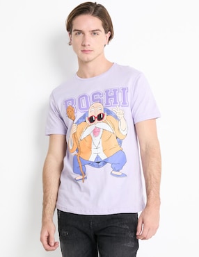 Playera Maestro Roshi Cuello Redondo Para Hombre