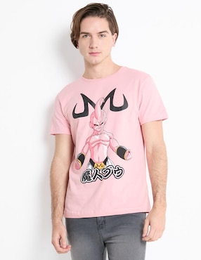 Playera Majin Buu Cuello Redondo Para Hombre