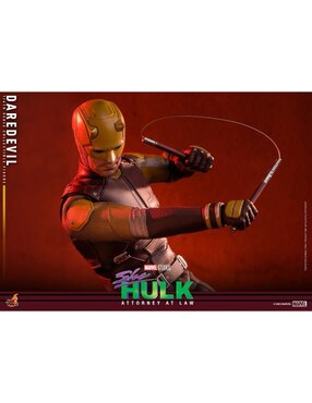 Figura de colección articulada She Hulk Daredevil collectors Hot Toys