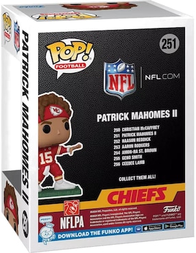Funko POP! NFL Chiefs Patrick Mahomes II