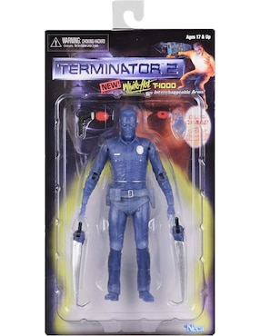 Figura articulada Terminator White Hot T-1000 chase Neca