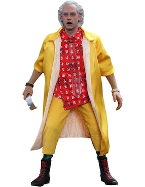 Figura De Colección Articulada Back To The Future II Doc Brown Hot Toys