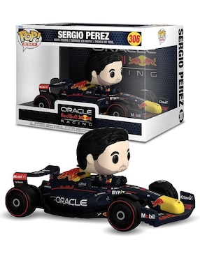 Funko Pop Pop! Red Bull Racing Formula One Team Sergio Pérez 2 en 1
