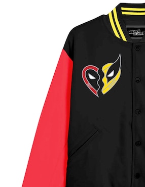 Chamarra bomber Mascara de Latex con bolsillos para hombre