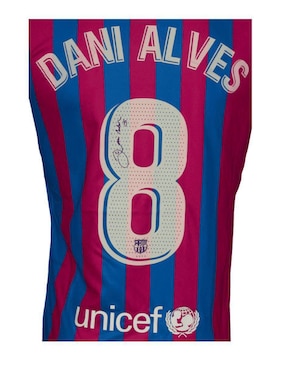 Jersey autografiado por Dani Alves Club De Idolos
