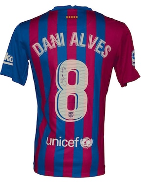 Jersey autografiado por Dani Alves Club De Idolos