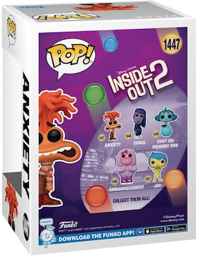 Funko Pop Pop! Inside Out Ansiedad