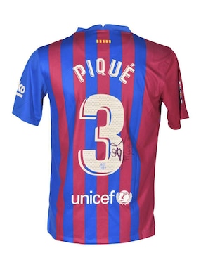 Jersey autografiado por Gerard Piqué Club De Idolos