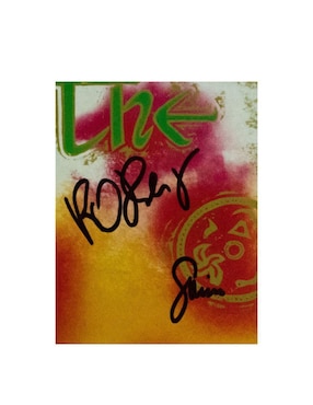 Disco de vinilo autografiado por The Cure Club De Idolos