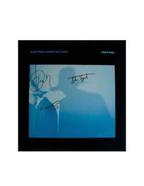 Disco De Vinilo Autografiado Por Clap Your Hands Say Yeah Club De Idolos