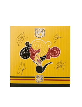 Disco De Vinilo Autografiado Por Kings Of Leon Club De Idolos