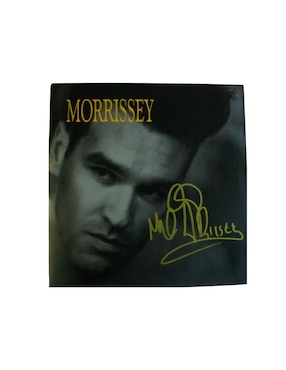 Disco De Vinilo Autografiado Por Morrissey Club De Idolos