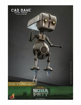 Figura de colección articulada Star Wars: The Book Of Boba Fett Cad Bane deluxe Hot Toys