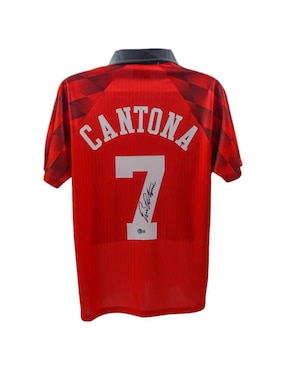 Jersey autografiado por Eric Cantona Club De Idolos