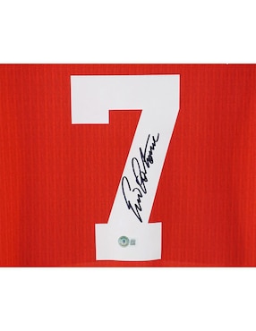 Jersey autografiado por Eric Cantona Club De Idolos