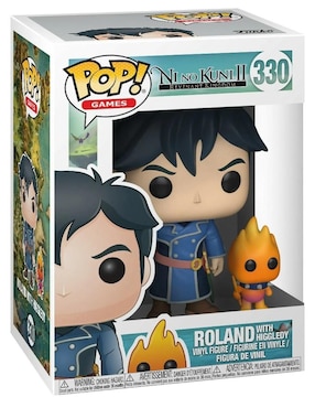 Funko POP! Games Ni No Kuni II Roland with Higgledies