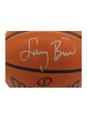 Balón autografiado por Larry Bird Club de Idolos