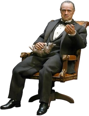 Figura De Colección Articulada The Godfather Vito Corleone Hot Toys