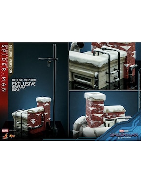 Figura de colección articulada Spider-Man: No Way Home Spider-Man deluxe Hot Toys
