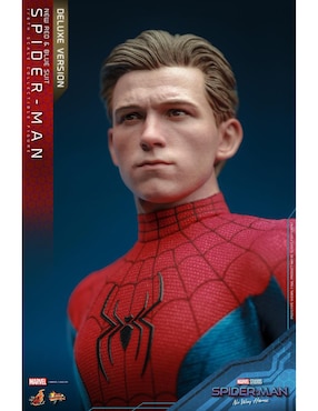 Figura de colección articulada Spider-Man: No Way Home Spider-Man deluxe Hot Toys