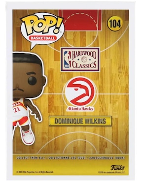 Funko POP! NBA: Atlanta Hawks Dominique Wilkins