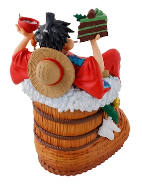 Figura de colección One Piece Luffy Bandai Tamashi