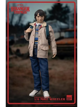 Figura de colección articulada Stranger Things Mike collectors Threezero