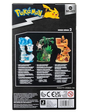 Figura de colección Pokémon Piplup and Galarian Darumaka collectors Jazwares