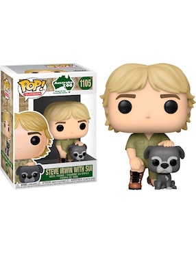 Funko Pop! Cazador de Cocodrilos Steve Irwin con Sui