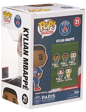 Funko Pop! París Saint-Germain Football Club Mbappe