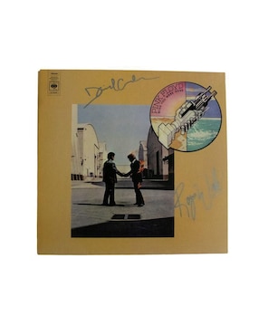 Disco De Vinilo Autografiado Por Pink Floyd Club De Idolos