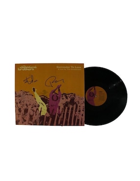 Disco de vinilo autografiado por The Chemical Brothers Club de Idolos