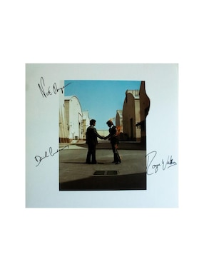 Disco De Vinilo Autografiado Por Pink Floyd Club De Idolos