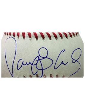 Pelota autografiada por Darryl Strawberry Club de Idolos