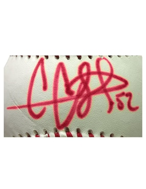 Pelota autografiada por Cc Sabathia Club de Idolos