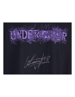 Playera autografiado por Undertaker Club de Idolos