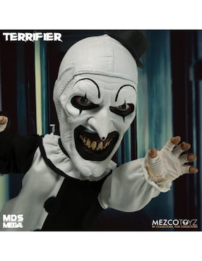 Figura coleccionable articulada Terrifier Art The Clown Mezco con sonido