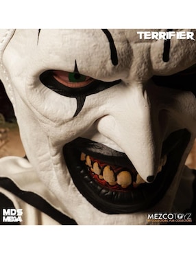 Figura coleccionable articulada Terrifier Art The Clown Mezco con sonido