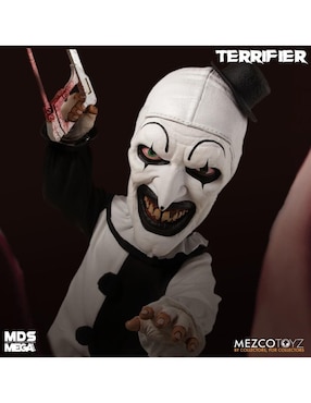 Figura coleccionable articulada Terrifier Art The Clown Mezco con sonido