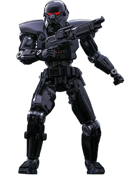 Figura coleccionable articulada Star Wars The Mandalorian Dark Trooper Hot Toys