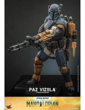 Figura coleccionable articulada Star Wars The Mandalorian Paz Vizsla Hot Toys